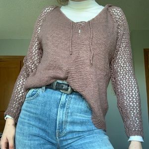 Knit sweater